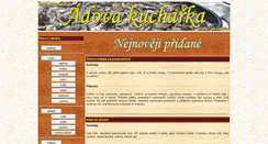 Desktop Screenshot of adovakucharka.sikola.info